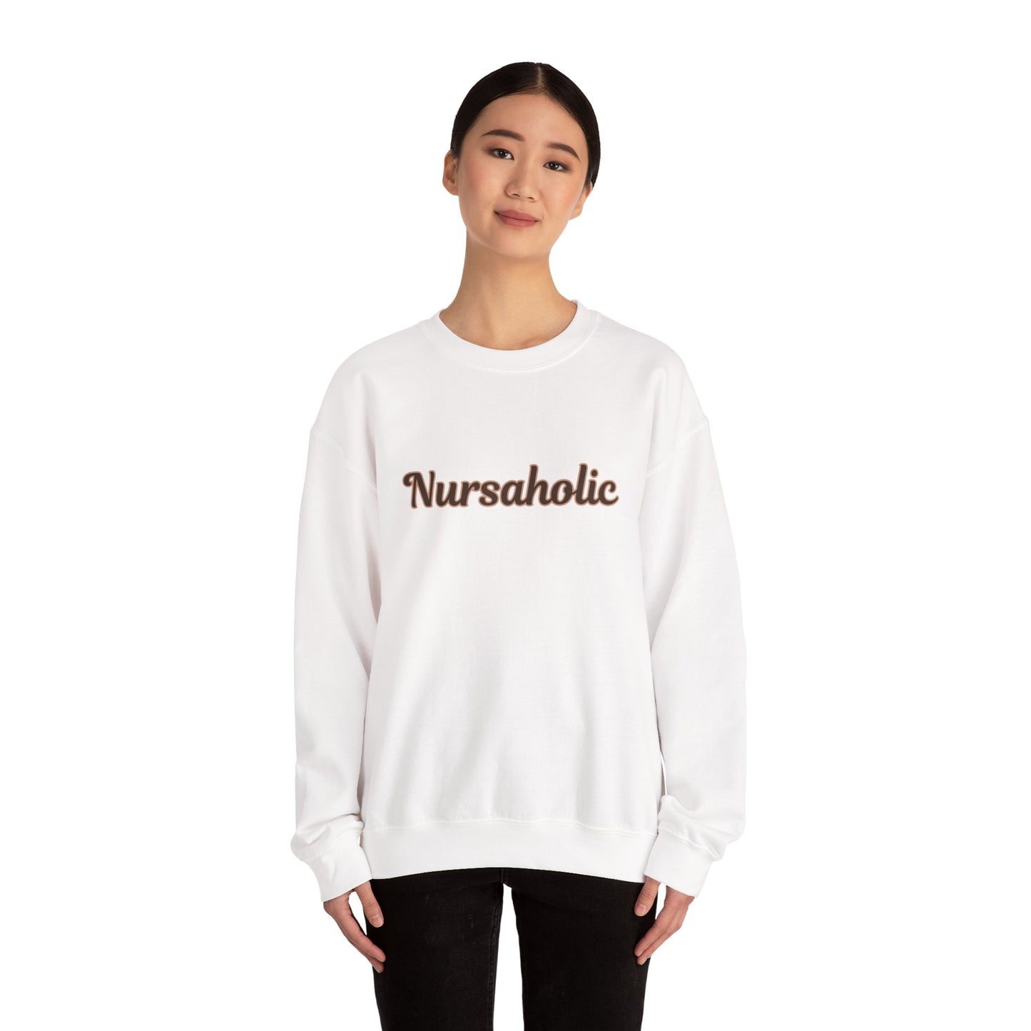 Nursaholic™ Sweatshirt | Cozy & Stylish Nurse Apparel