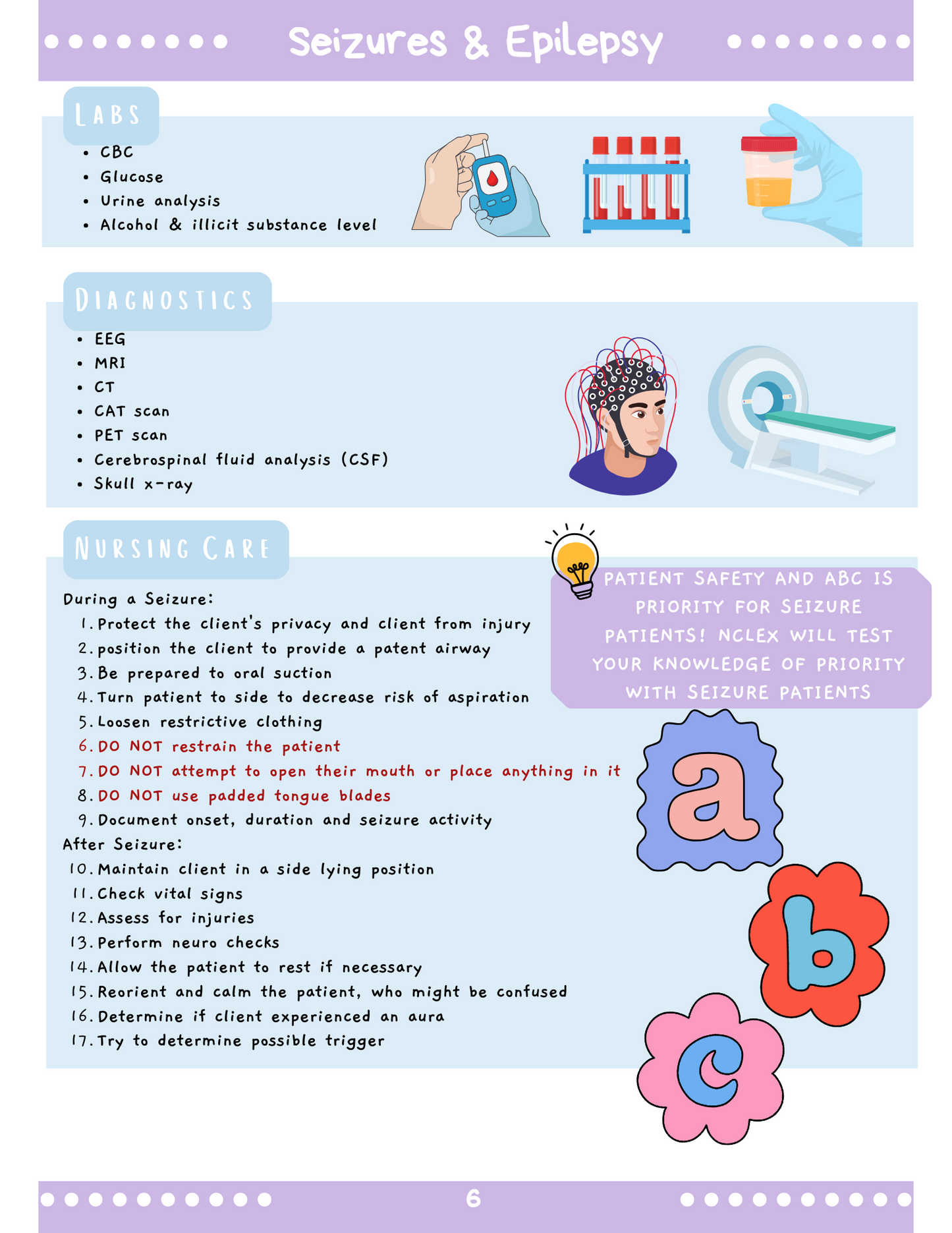 Endocrine System: Med-Surg Study Blueprint Digital Download