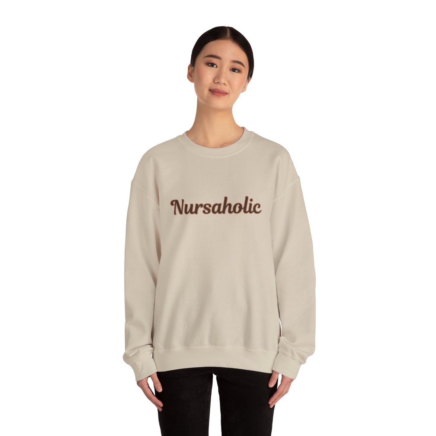 Nursaholic™ Sweatshirt | Cozy & Stylish Nurse Apparel