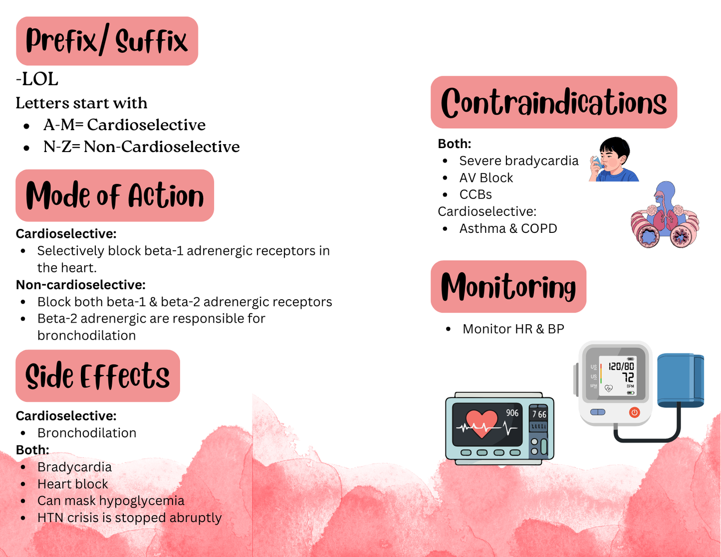 Pharmacology Study Flashcards (Digital)