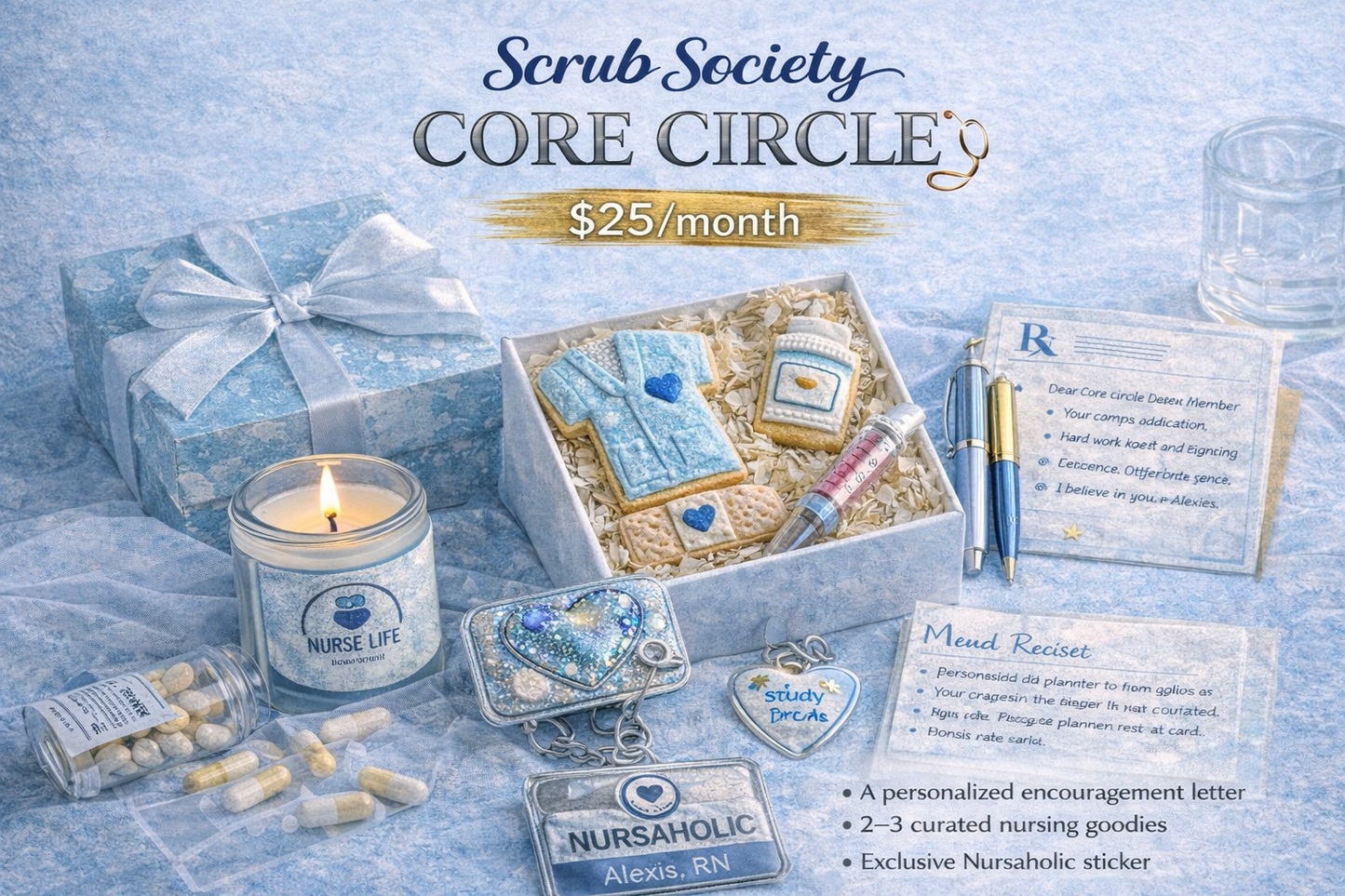 Nursaholic Scrub Society- The Core Membership