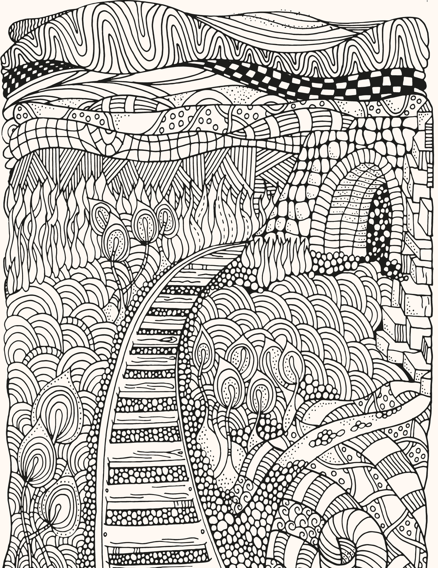 Stress Management: Nursaholic Coloring Pages